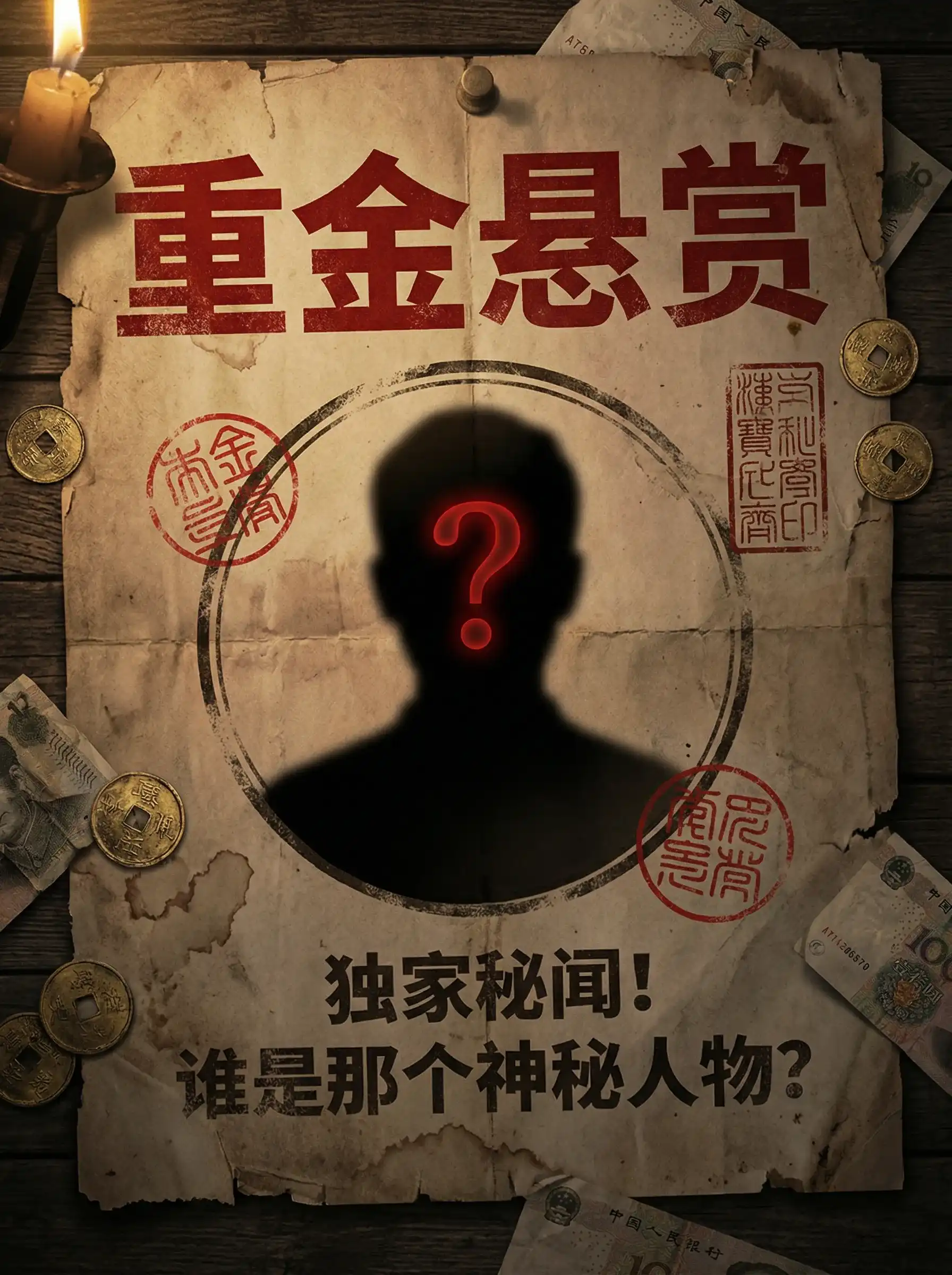 盛大娱乐 - 重金悬赏线索征集令